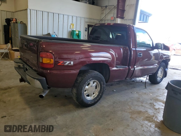2003 GMC Sierra 1500 SLE with VIN 1GTEK14TX3Z184762, listed as a Copart auction lot 53380935 with Not Provided miles and Non Repairable. Bid and sale history available at DreamBid. Image 3.