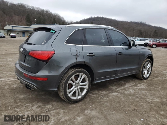 2015 Audi SQ5 Premium Plus with VIN WA1CGAFP6FA134205, listed as a Copart auction lot 40572984 with 90,051 mi miles. Bid and sale history available at carsss.com. Image 3.