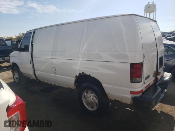 2008 Ford Econoline Cargo Commercial with VIN 1FTNE24L38DB49627, listed as a Copart auction lot 77435274 with 227,954 mi miles and Salvage Title. Bid and sale history available at DreamBid. Image 2.