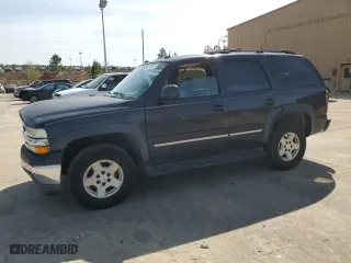 2005 Chevrolet Tahoe LT with VIN 1GNEC13T05J114811, listed as a Copart auction lot 49456635 with 186,578 mi miles and Salvage Title. Bid and sale history available at carsss.com. Image 1.
