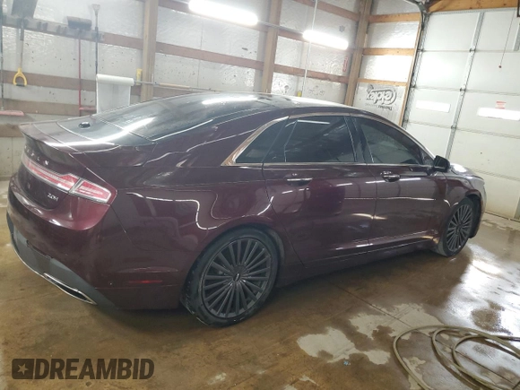2018 Lincoln MKZ Hybrid Reserve z VIN 3LN6L5MU4JR609844, wystawiony jako Copart lot #70853724 z przebiegiem 107 042 mil mil oraz Szkoda całkowita • Salvage title. Historia ofert i sprzedaży dostępna na DreamBid. Obrazek 3.