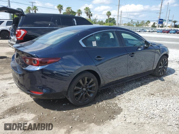 2024 Mazda 3 S Select Sport with VIN 3MZBPABM4RM420488, listed as a Copart auction lot 55790045 with 12,880 mi miles and Salvage Title. Bid and sale history available at DreamBid. Image 3.