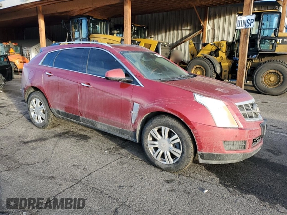 2010 Cadillac SRX Luxury Collection with VIN 3GYFNDEY5AS608716, listed as a Copart auction lot 46434825 with 117,323 mi miles and Salvage Title. Bid and sale history available at carsss.com. Image 4.