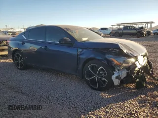 2024 Nissan Altima SR with VIN 1N4BL4CV3RN414944, listed as a Copart auction lot 80497634 with 4,313 mi miles and Salvage title. Bid and sale history available at DreamBid. Image 4.