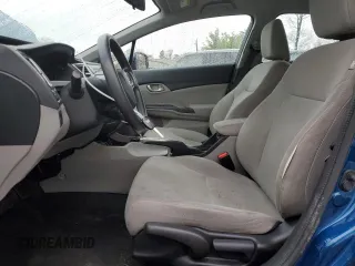 2013 Honda Civic LX with VIN 2HGFB2F55DH518806, listed as a Copart auction lot 51076125 with 109,702 mi miles and Salvage Title. Bid and sale history available at DreamBid. Image 7.