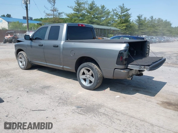 2012 Ram 1500 Express with VIN 1C6RD7FT1CS264737, listed as a IAAI auction lot 42343855 with 148,368 mi miles and . Bid and sale history available at DreamBid. Image 3.