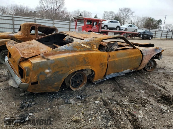 1970 Ford Mustang с VIN 0F05H161686, выставлен на аукционе Copart как лот 49241625 с пробегом Не указан миль и Чистый • Clean title. История ставок и продаж доступна на DreamBid. Изображение 3.