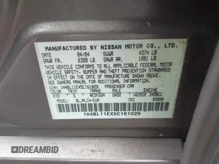 2005 Nissan Altima SE z VIN 1N4BL11EX5C161029, wystawiony jako IAAI lot #42044113 z przebiegiem 124 313 mil mil oraz . Historia ofert i sprzedaży dostępna na DreamBid. Obrazek 9.