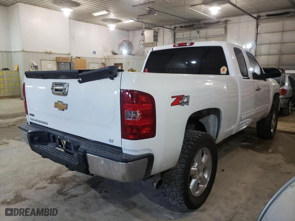 2010 Chevrolet Silverado 1500 LT with VIN 1GCSKSE30AZ125840, listed as a Copart auction lot 48737862 with 140,516 mi miles and Clean Title. Bid and sale history available at carsss.com. Image 4.