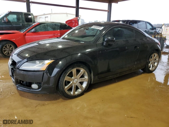 2008 Audi TT 2.0T with VIN TRUAF38J681001425, listed as a Copart auction lot 44895955 with 178,310 mi miles and Salvage Title. Bid and sale history available at carsss.com. Image 1.