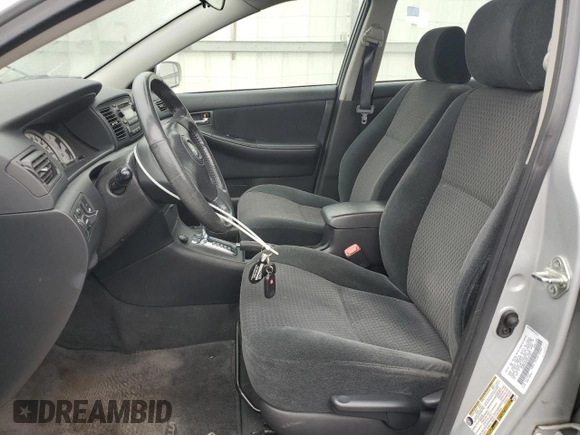 2006 Toyota Corolla CE with VIN 1NXBR32E56Z584627, listed as a Copart auction lot 58849515 with 104,530 mi miles and Salvage title. Bid and sale history available at DreamBid. Image 7.