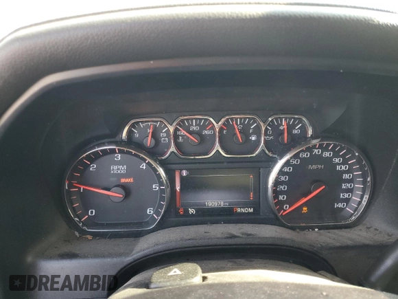 2014 GMC Sierra 1500 SLE z VIN 1GTR1UECXEZ119997, wystawiony jako Copart lot #54802505 z przebiegiem 190 978 mil mil oraz Szkoda całkowita • Salvage title. Historia ofert i sprzedaży dostępna na DreamBid. Obrazek 9.