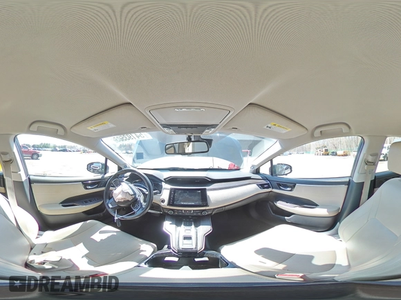 2018 Honda Clarity Touring with VIN JHMZC5F34JC015578, listed as a Copart auction lot 54193505 with 92,510 mi miles and Salvage Title. Bid and sale history available at DreamBid. Image 15.