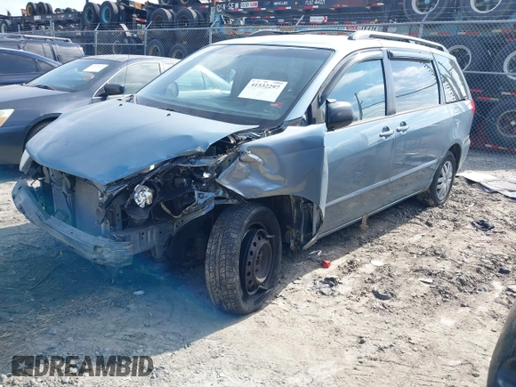 2006 Toyota Sienna CE with VIN 5TDZA23C26S584462, listed as a IAAI auction lot 41532297 with Not Provided miles and . Bid and sale history available at DreamBid. Image 16.