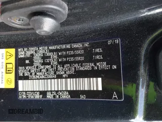 2019 Lexus RX with VIN 2T2BZMCA8KC206648, listed as a IAAI auction lot 42028389 with 93,406 mi miles. Bid and sale history available at carsss.com. Image 9.