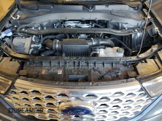 2022 Ford Explorer Platinum with VIN 1FM5K8HC1NGB67474, listed as a Copart auction lot 87109604 with 49,117 mi miles and Salvage Title. Bid and sale history available at carsss.com. Image 12.