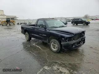 1998 Dodge Dakota SLT with VIN 1B7FL26X4WS541292, listed as a Copart auction lot 87887955 with 301,617 mi miles and Salvage Title. Bid and sale history available at carsss.com. Image 10.
