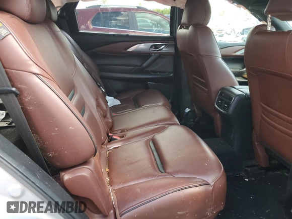 2017 Mazda CX-9 Signature with VIN JM3TCBEY8H0141447, listed as a Copart auction lot 57467075 with 183,600 mi miles and Salvage title. Bid and sale history available at DreamBid. Image 11.