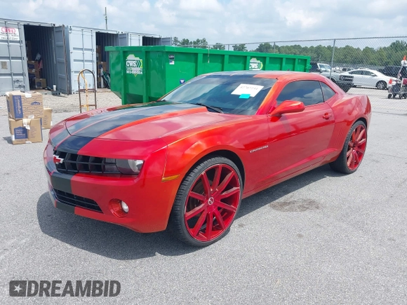 2011 Chevrolet Camaro 1LT with VIN 2G1FB1ED7B9154549, listed as a IAAI auction lot 42707231 with 235,103 mi miles and . Bid and sale history available at DreamBid. Image 2.