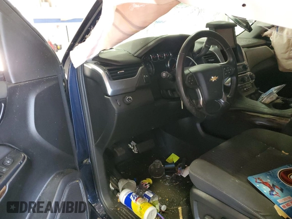2020 Chevrolet Tahoe LS with VIN 1GNSCAKC1LR211101, listed as a Copart auction lot 59407755 with 81,939 mi miles and Salvage title. Bid and sale history available at DreamBid. Image 8.