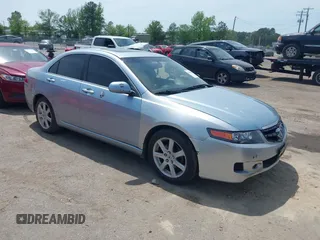 2004 Acura TSX w/Navigation with VIN JH4CL96954C011237, listed as a IAAI auction lot 42155097 with 186,420 mi miles and . Bid and sale history available at DreamBid. Image 1.