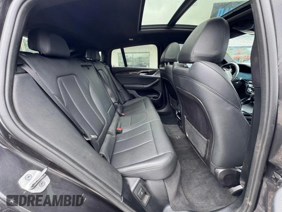 2021 BMW X4 xDrive30i with VIN 5UX2V1C06M9G72451, listed as a Copart auction lot 65089695 with 110,879 mi miles and Clean title. Bid and sale history available at DreamBid. Image 6.