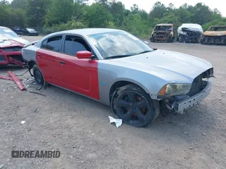 2014 Dodge Charger RT Plus with VIN 2C3CDXCT4EH312295, listed as a IAAI auction lot 42113550 with Not Provided miles and . Bid and sale history available at carsss.com. Image 1.