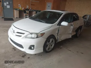 2013 Toyota Corolla L with VIN 5YFBU4EE5DP154224, listed as a IAAI auction lot 42133954 with 130,473 mi miles. Bid and sale history available at carsss.com. Image 18.