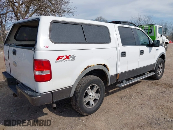 2006 Ford F-150 XLT z VIN 1FTPW14596FA51589, wystawiony jako IAAI lot #42124011 z przebiegiem 205 716 mil mil oraz . Historia ofert i sprzedaży dostępna na DreamBid. Obrazek 4.