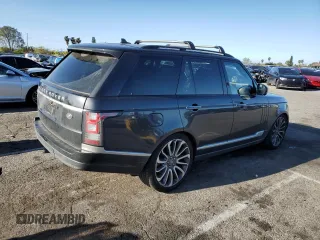 2015 Land Rover Range Rover Autobiography with VIN SALGV2TF4FA221740, listed as a Copart auction lot 51669675 with 131,403 mi miles and Clean title. Bid and sale history available at DreamBid. Image 3.