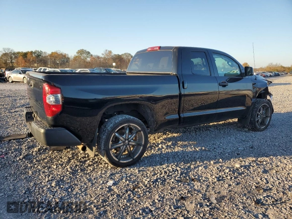 2019 Toyota Tundra SR with VIN 5TFRM5F16KX142078, listed as a Copart auction lot 83029394 with 205,026 mi miles and Salvage title. Bid and sale history available at DreamBid. Image 3.