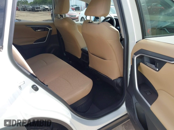 2021 Toyota RAV4 Hybrid XLE with VIN 2T3RWRFV6MW114082, listed as a IAAI auction lot 42038315 with 50,009 mi miles. Bid and sale history available at carsss.com. Image 8.