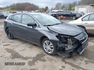 2019 Subaru Impreza with VIN 4S3GTAA60K3758517, listed as a IAAI auction lot 41930668 with 39,999 mi miles. Bid and sale history available at carsss.com. Image 1.