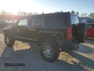 2007 Hummer H3 SUV with VIN 5GTDN13E778241171, listed as a Copart auction lot 82573684 with 148,242 mi miles and Salvage Title. Bid and sale history available at DreamBid. Image 2.