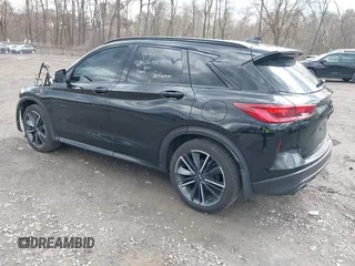 2023 Infiniti QX50 Sport with VIN 3PCAJ5FB8PF109857, listed as a IAAI auction lot 42005975 with 78,220 mi miles and . Bid and sale history available at DreamBid. Image 3.