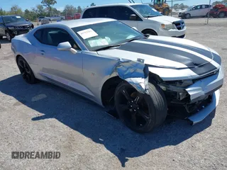 2018 Chevrolet Camaro 1LT with VIN 1G1FB1RS3J0163590, listed as a IAAI auction lot 41752562 with 56,047 mi miles and . Bid and sale history available at carsss.com. Image 1.