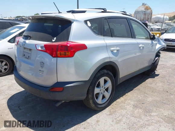 2013 Toyota RAV4 XLE with VIN JTMRFREV1DD030959, listed as a IAAI auction lot 42662601 with 99,719 mi miles and . Bid and sale history available at DreamBid. Image 4.
