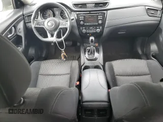 2017 Nissan Rogue S with VIN KNMAT2MV7HP582999, listed as a Copart auction lot 51556185 with 151,534 mi miles and Salvage Title. Bid and sale history available at carsss.com. Image 8.