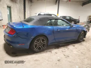 2018 Ford Mustang EcoBoost Premium with VIN 1FATP8UH7J5170342, listed as a Copart auction lot 52612615 with 97,277 mi miles and Salvage Title. Bid and sale history available at carsss.com. Image 3.