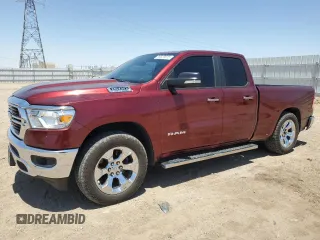2019 Ram 1500 Big Horn z VIN 1C6SRFBT6KN893670, wystawiony jako Copart lot #59320615 z przebiegiem 69 287 mil mil oraz Szkoda całkowita • Salvage title. Historia ofert i sprzedaży dostępna na DreamBid. Obrazek 1.