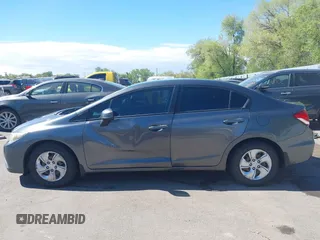 2013 Honda Civic LX with VIN 2HGFB2F53DH534681, listed as a IAAI auction lot 42129613 with 246,317 mi miles and . Bid and sale history available at DreamBid. Image 15.