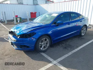 2018 Ford Fusion SE with VIN 3FA6P0HDXJR168152, listed as a IAAI auction lot 41740165 with 129,636 mi miles. Bid and sale history available at carsss.com. Image 2.