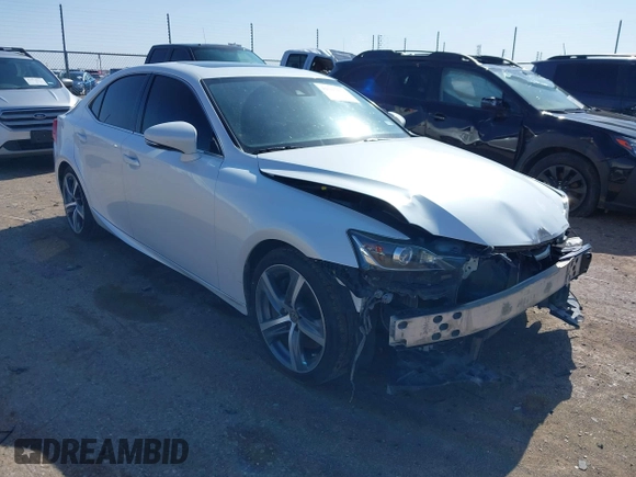 2017 Lexus IS 200t z VIN JTHBA1D23H5050525, wystawiony jako IAAI lot #41969834 z przebiegiem 92 674 mil mil oraz . Historia ofert i sprzedaży dostępna na DreamBid. Obrazek 1.