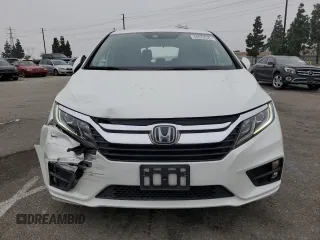 2020 Honda Odyssey EX with VIN 5FNRL6H57LB038073, listed as a Copart auction lot 54979525 with 38,114 mi miles and Salvage title. Bid and sale history available at DreamBid. Image 5.