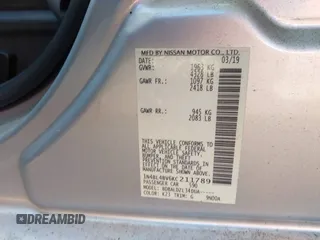 2019 Nissan Altima S with VIN 1N4BL4BV6KC211789, listed as a IAAI auction lot 41765294 with 120,412 mi miles and . Bid and sale history available at carsss.com. Image 9.