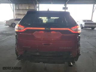 2017 Ford Edge Titanium with VIN 2FMPK3K86HBB43750, listed as a Copart auction lot 45764185 with 122,436 mi miles and Salvage Title. Bid and sale history available at carsss.com. Image 6.