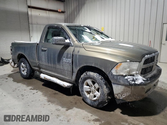 2014 Ram 1500 Tradesman with VIN 3C6JR7AG4EG247644, listed as a Copart auction lot 44493775 with Not provided miles and Salvage title. Bid and sale history available at DreamBid. Image 4.