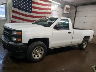 2015 Chevrolet Silverado 1500 Work Truck with VIN 1GCNCPEH2FZ188433, listed as a Copart auction lot 81005394 with 165,433 mi miles and Clean Title. Bid and sale history available at carsss.com. Image 1.