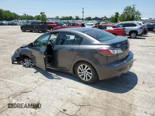 2012 Mazda 3 i Touring with VIN JM1BL1V77C1700351, listed as a Copart auction lot 59268645 with Not provided miles and Salvage title. Bid and sale history available at DreamBid. Image 2.