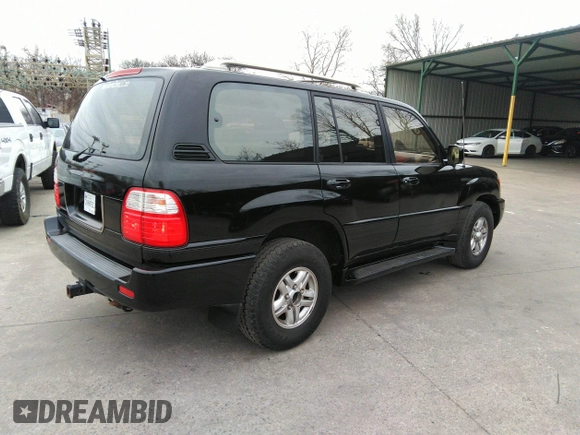 2000 Lexus LX 470 with VIN JT6HT00W8Y0100087, listed as a IAAI auction lot 41762294 with 274,720 mi miles and . Bid and sale history available at carsss.com. Image 4.